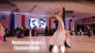 Manhattan Dance Championships 2023. Professional American Smooth. Slow waltz