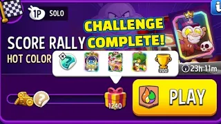 Hot 🔥 Color Score Rally Solo Challenge Score/1240 Points