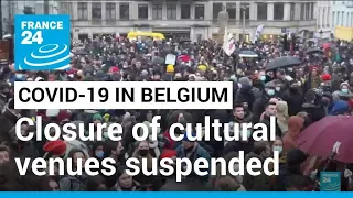 Covid-19 in Belgium: Authorities backtrack on entertainment venue closure • FRANCE 24 English