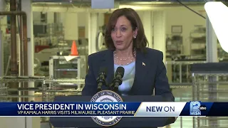 Vice President Kamala Harris visits Wisconsin