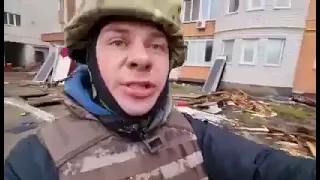 Дмитро Комаров зняв відео зі звільненої Бучі