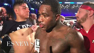(MUST WATCH) BRONER AND VARGAS SECONDS AFTER THE DRAW