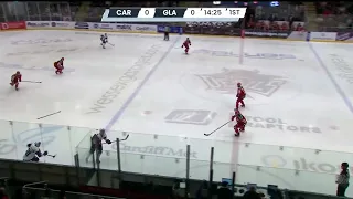 Riley Brandt Hits Jeff Solow EIHL 22-2-23