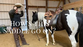 Best way to Saddle your horse