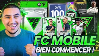 TUTO BIEN DEBUTER SUR FC MOBILE ! DEFI ET AMELIORATIONS EQUIPE  !