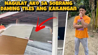 PART 11 | NAGULAT AKO SA PRESYO NG TILES PARA SA BAHAY NI ALIMYON, AABUTIN NG 100K!!