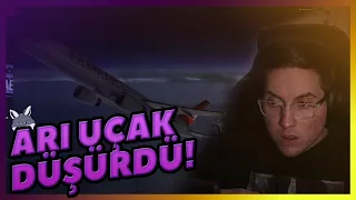 Arıların Sebep Olduğu Uçak Kazasına Tepki (@1PilotunGozunden) | RRaenee