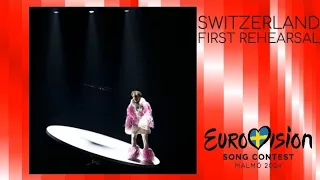 Switzerland 🇨🇭 | First Rehearsal | Eurovision 2024