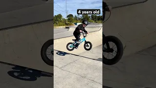 4 year old BMX 180 with dads help and oppo