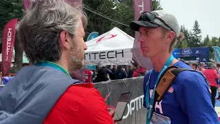 Post Race Interview with World Champion Jim Walmsley