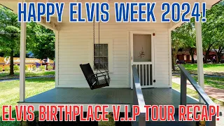 Elvis Presley's Birthplace in Tupelo, Ms. We did a Guided Tour for Elvis Week 2023!