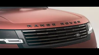 The New Range Rover SV Intrepid theme with Signature Suite Interior