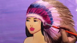 Painting of Pocahontas