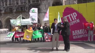 CAMPACT Das ist der Gipfel  Aktion zur G7 Demo  Munich am 01 06 2014 Teil III