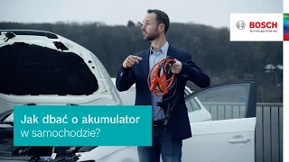 Jak dbać o akumulator w samochodzie? Jak uruchomić auto z rozładowanym akumulatorem? Bosch radzi.