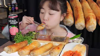 통대창&불닭팽이버섯 참지못해! Daechang Beef Intestines Mukbang