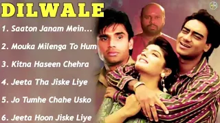 Dilwale Movie All Songs  Ajay Devgan  Raveena Tandon  Sunil Shetty  musical world  MUSICAL WORLD