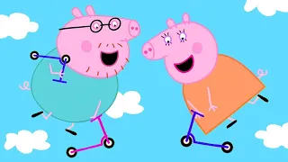 Roller Fahren mit Peppa | Cartoons für Kinder | Peppa Wutz Neue Folgen