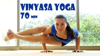 Vinyasa YOGA intermedio/avanzado en español para hacer en casa