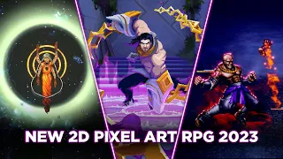 Top 15 BEST NEW 2D Pixel Art RPG Games You Should Play in 2023