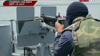 Pagharang ng PHL Navy sa ilang tauhan ng MNLF na nagtangkang tumakas, nauwi sa sagupaan