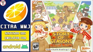 Story of Seasons: Trio Of Towns (3DS) Using Citra MMJ For Android | Gameplay