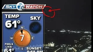 UFO Caught LIVE On SkyWatch7 Newscast In Buffalo, New York. June 14, 2018