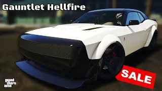 Gauntlet Hellfire Aggressive Build & Review | GTA Online | SALE Dodge Challenger Demon | Best Muscle