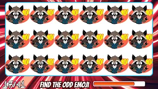 Find the ODD Emoji Out Avengers -Superhero quiz! Can You Find the ODD Emoji in the Avengers #5439