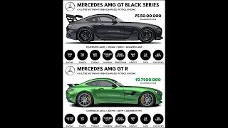 Mercedes AMG GT Black Series vs Mercedes AMG GT R #shorts #car