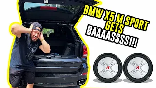 Adding some BASS to the BMW X5 M Sport