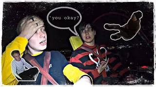 sam and colby being concerned for each other for 3 minutes and 16 seconds