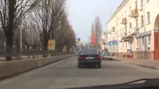 Автопробег 8 го марта  Чернигов из окна автомобиля  # Сопротивление Чернигов