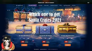 World of Warships Santa loot crates/boxes 2021