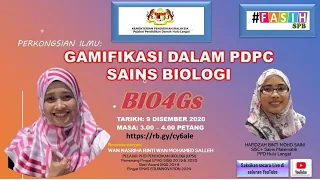 GAMIFIKASI DALAM PDPC SAINS BIOLOGI