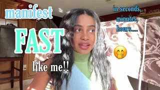 how to manifest fast like me! | 4 steps