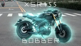 XSR155 BLACK BOBBER | 4K CINEMATIC | LUMIX GH5 12-35MM F2.8