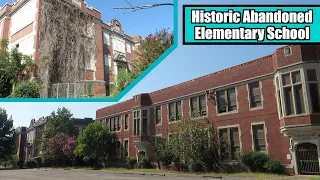 Exploring a Historic Abandoned Elementary School with Homeless Campsites Inside