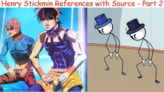 Henry Stickmin References - Original vs Reference - Part 2 - Anime and TV Shows References