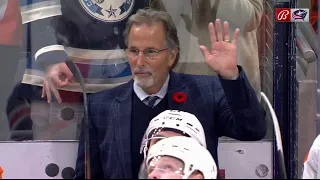 John Tortorella receives standing ovation from Blue Jackets fans in his return to Columbus