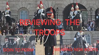 11/05/24 REVIEWING THE CAVALRY.#horseguardsparade