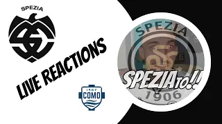 #Spezia #Como - Live Reactions #SpeziaComo #SPEZIAto