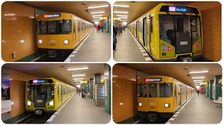 U-Bahn Berlin|Züge am Bahnhof Güntzelstraße [U9]