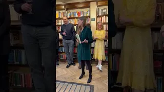 Hannah speech at Fledgling Launch - Daunt Books Marylebone
