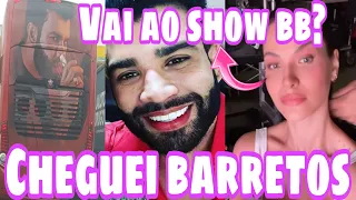 Andressa Suita está em SÃO PAULO será que a MODELO  vai acompanhar seu Amor no SHOW em BARRETOS-SP.