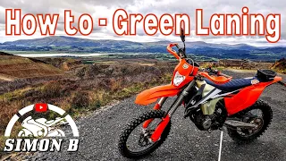 Start green laning, How to, Green lanes for beginers