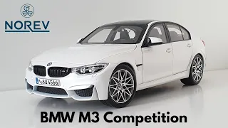 REVIEW: Norev 1:18 BMW M3 Competition - Mineral White
