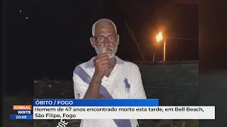 Homem de 47 anos encontrado morto esta tarde, em Bell Beach, São Filipe - Fogo