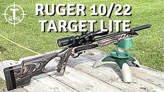 Ruger 10/22 Target Lite Rifle Review (SHE IS A KEEPER!!)