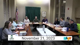 Batavia Public Library Meeting, November 21, 2023